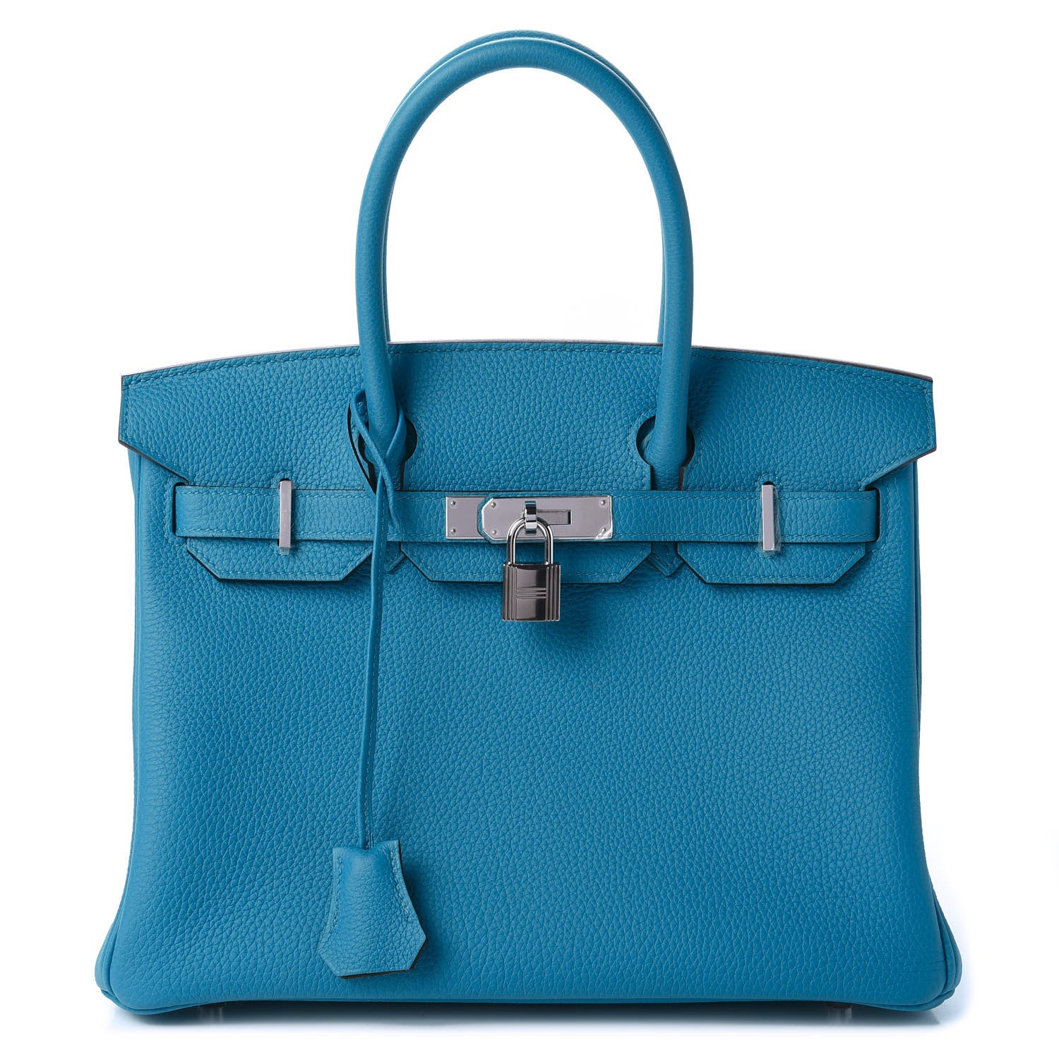 Hermes Togo Birkin 30 Bleu Zanzibar Malachite 1 of 11