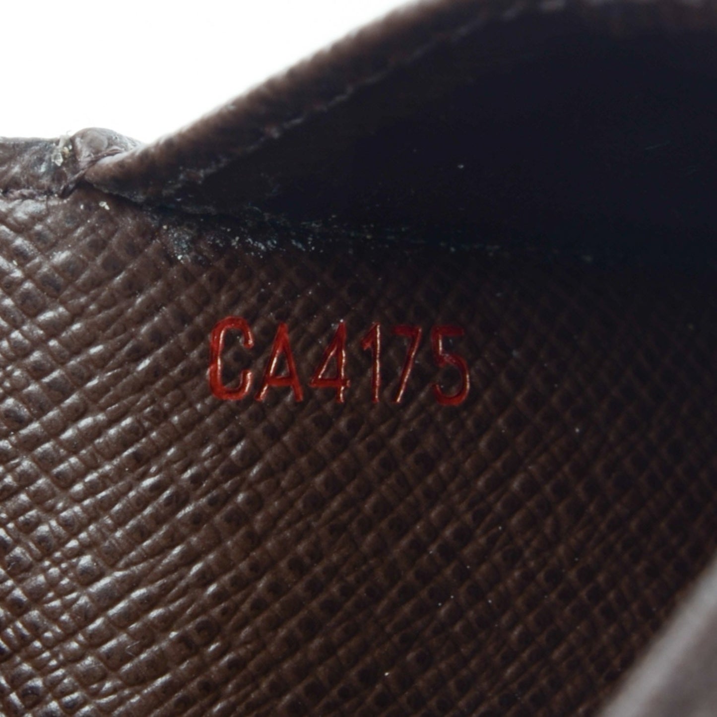 Damier Ebene Pocket Agenda Cover