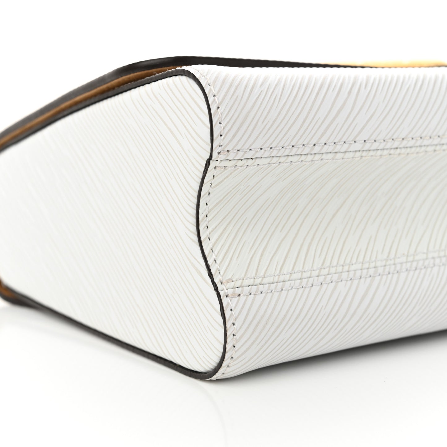Epi Twist Shoulder Bag MM White