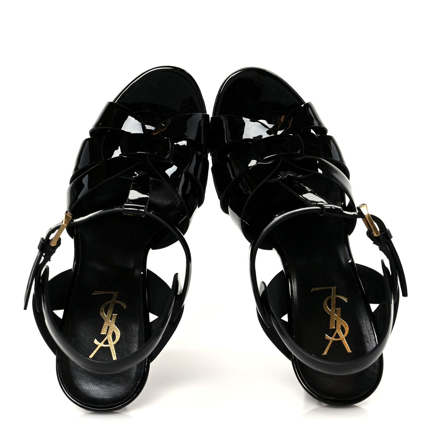 Patent Tribute 105 Platform Sandals 38 Black