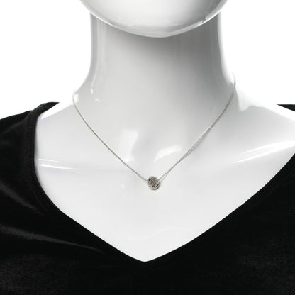 Tiffany Sterling Silver Twist Knot Pendant Necklace 2 of 5