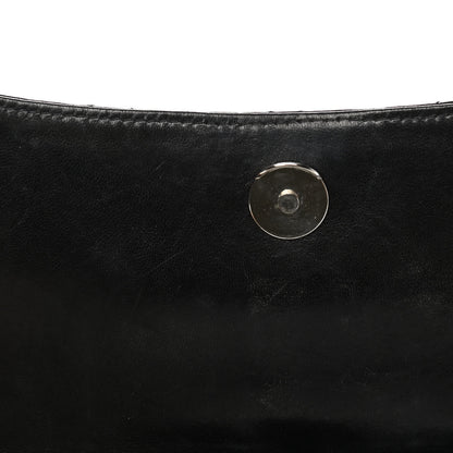 Chanel Glazed Calfskin Quilted Coco ID Chain Bag Black 13 of 15