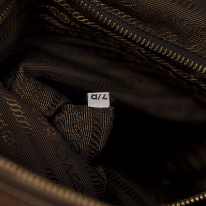 Prada Saffiano Tessuto Nylon Tote Corinto 8 of 14