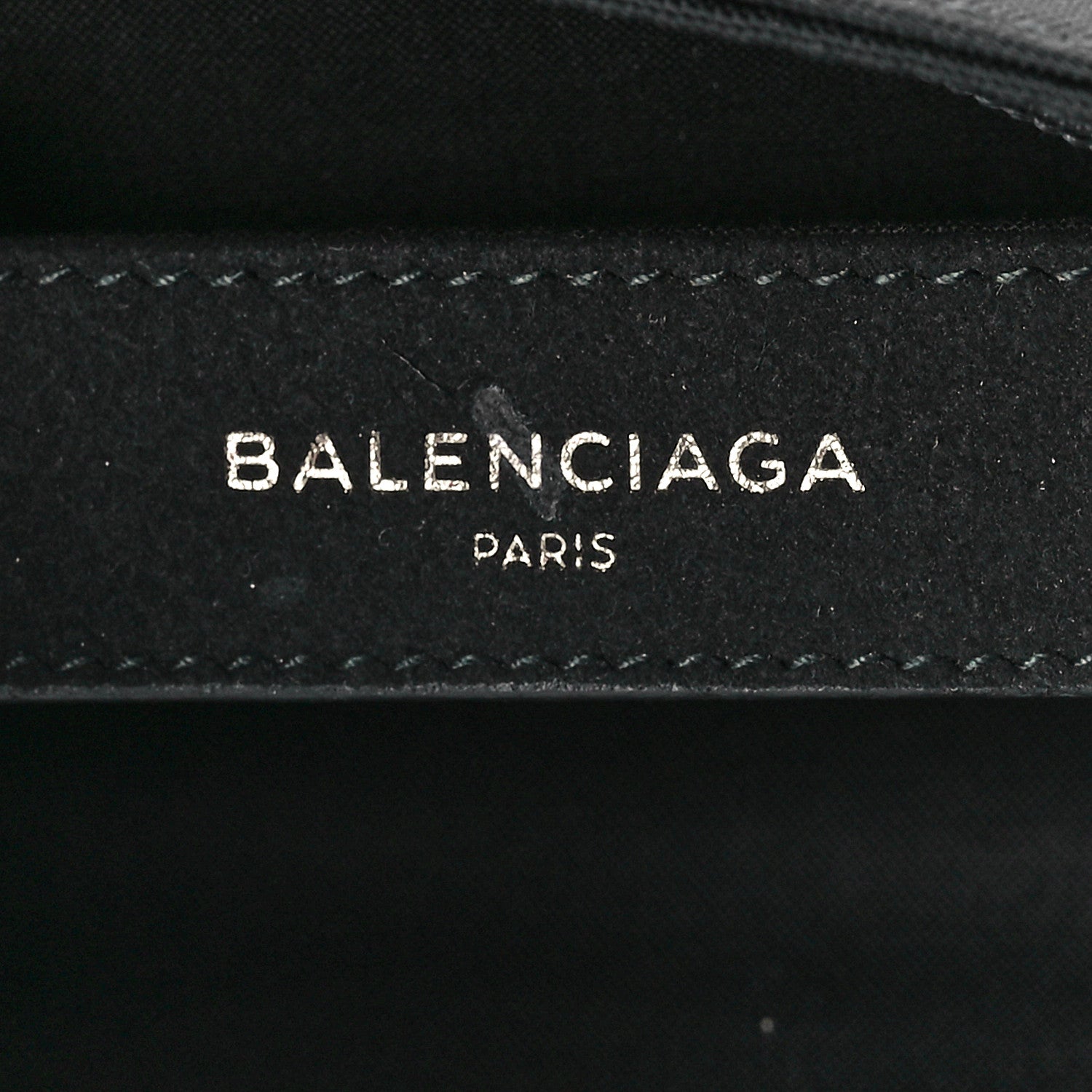 Balenciaga Nylon Logo Explorer Pouch Black 6 of 11