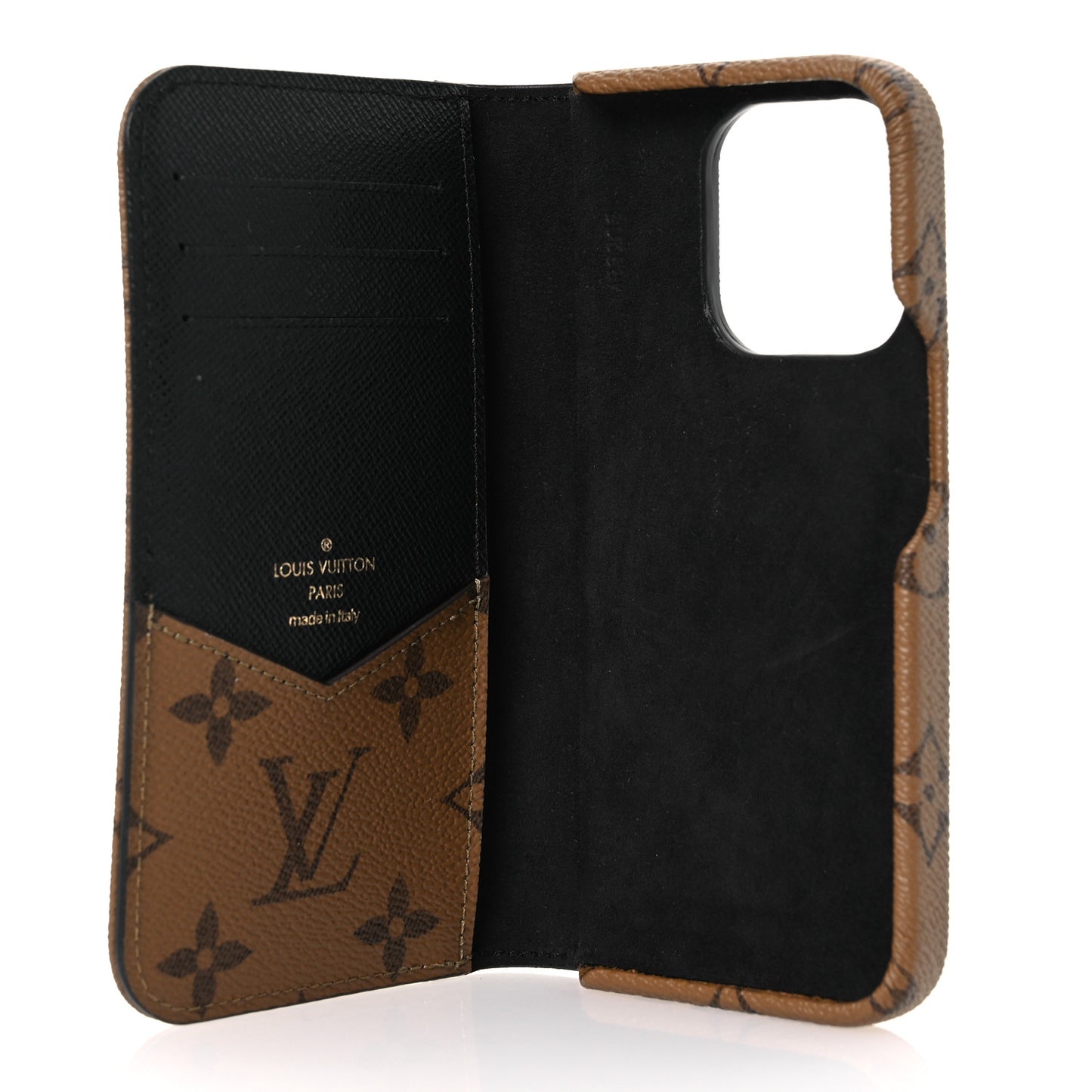 Reverse Monogram iPhone 15 Pro Folio Case