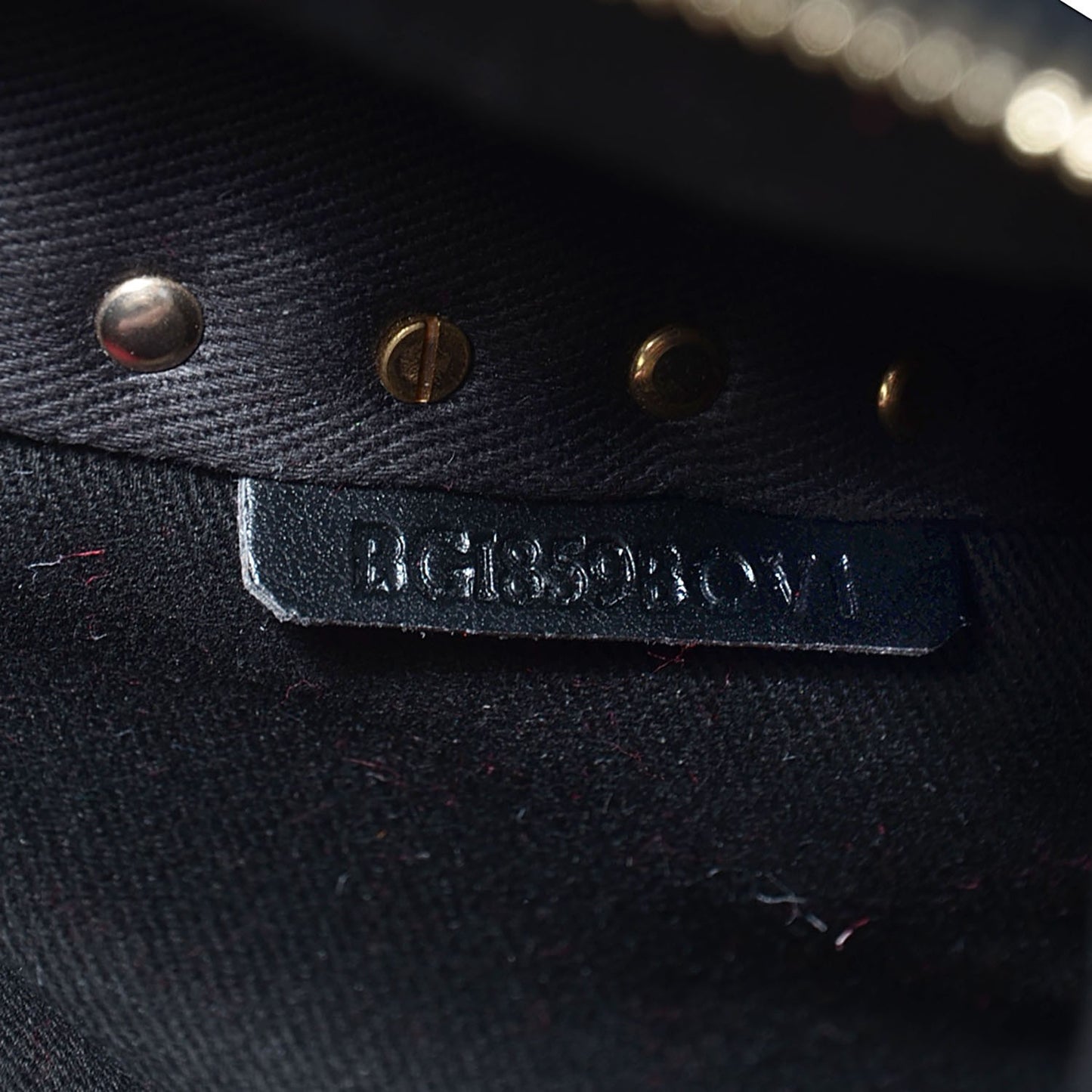 Calfskin Mini Rockstud All Over Backpack Black