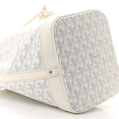 Goyard Goyardine Petit Flot Bucket Bag PM White 9 of 12