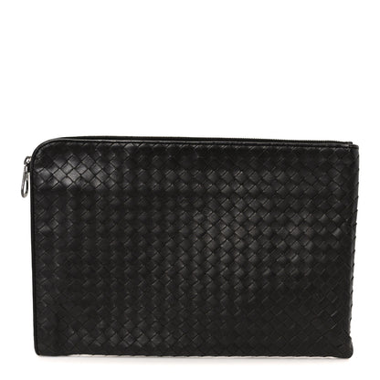 Bottega Veneta Nappa Intrecciato Document Case Ebano 1 of 11