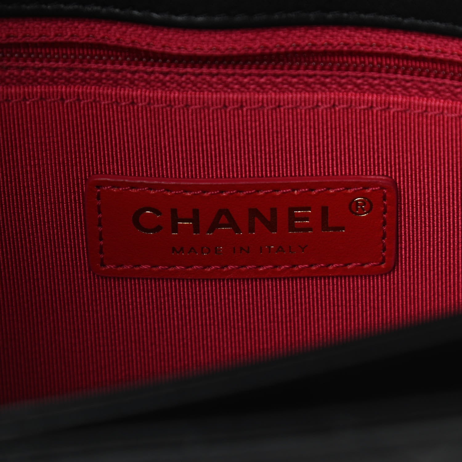 Chanel Calfskin Quilted Enchained Clutch Black 6 of 13