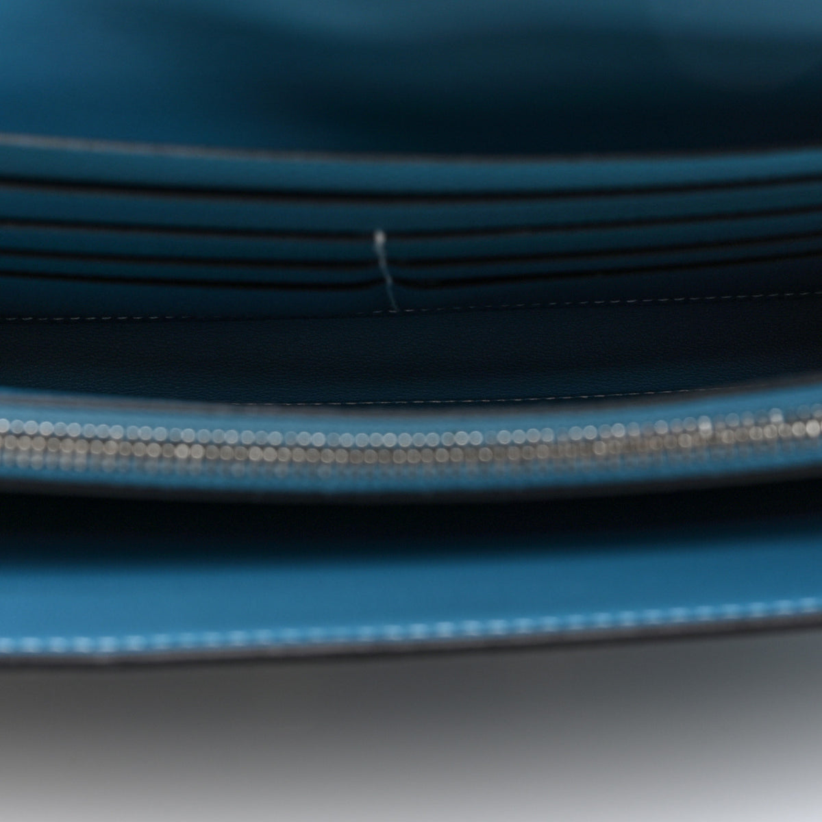 Hermes Epsom Constance Wallet To Go New Blue Jean 5 of 11