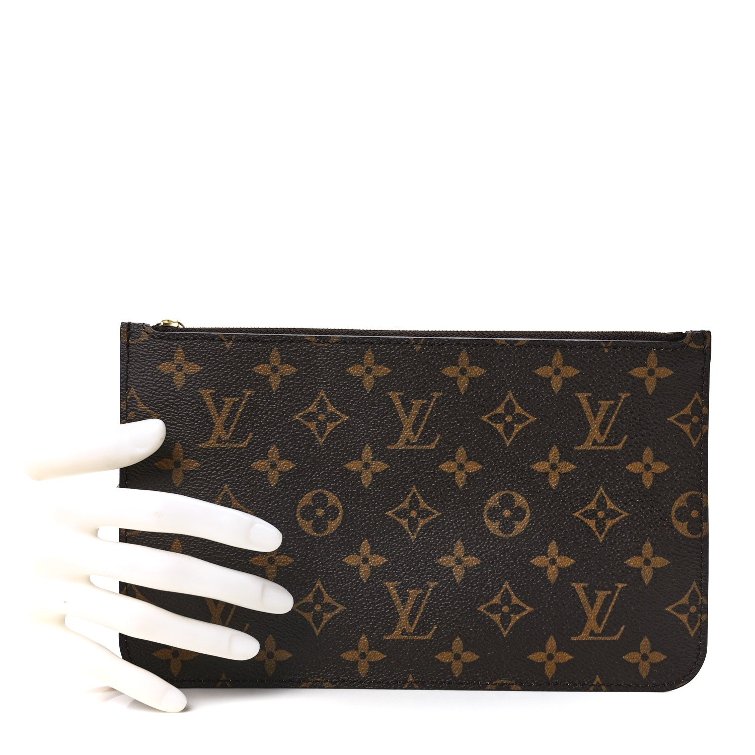 Louis Vuitton Monogram Neverfull MM GM Pochette 2 of 10