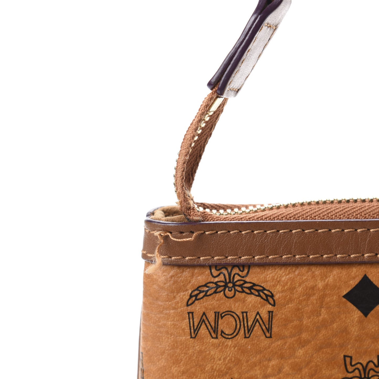Visetos Liz Shopper Tote Pouch Cognac