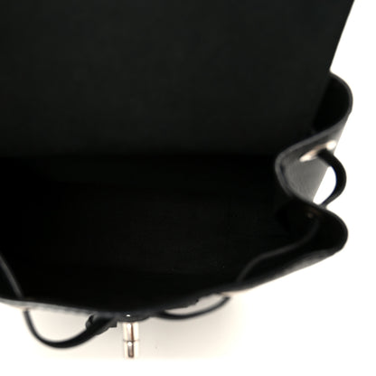 Louis Vuitton Calfskin Lockme Mini Backpack Black 5 of 11