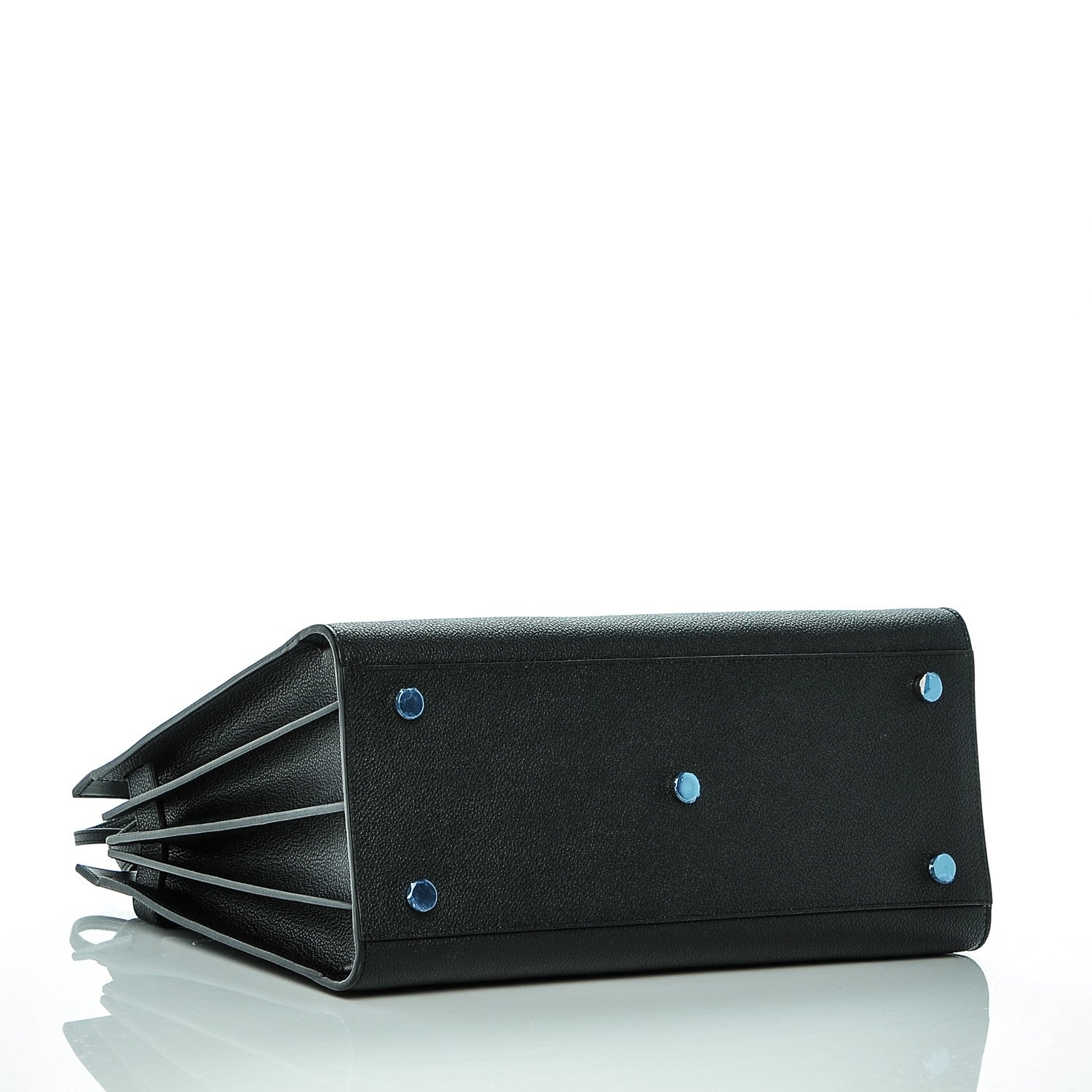 Saint Laurent Grained Calfskin Small Sac De Jour Black 4 of 7