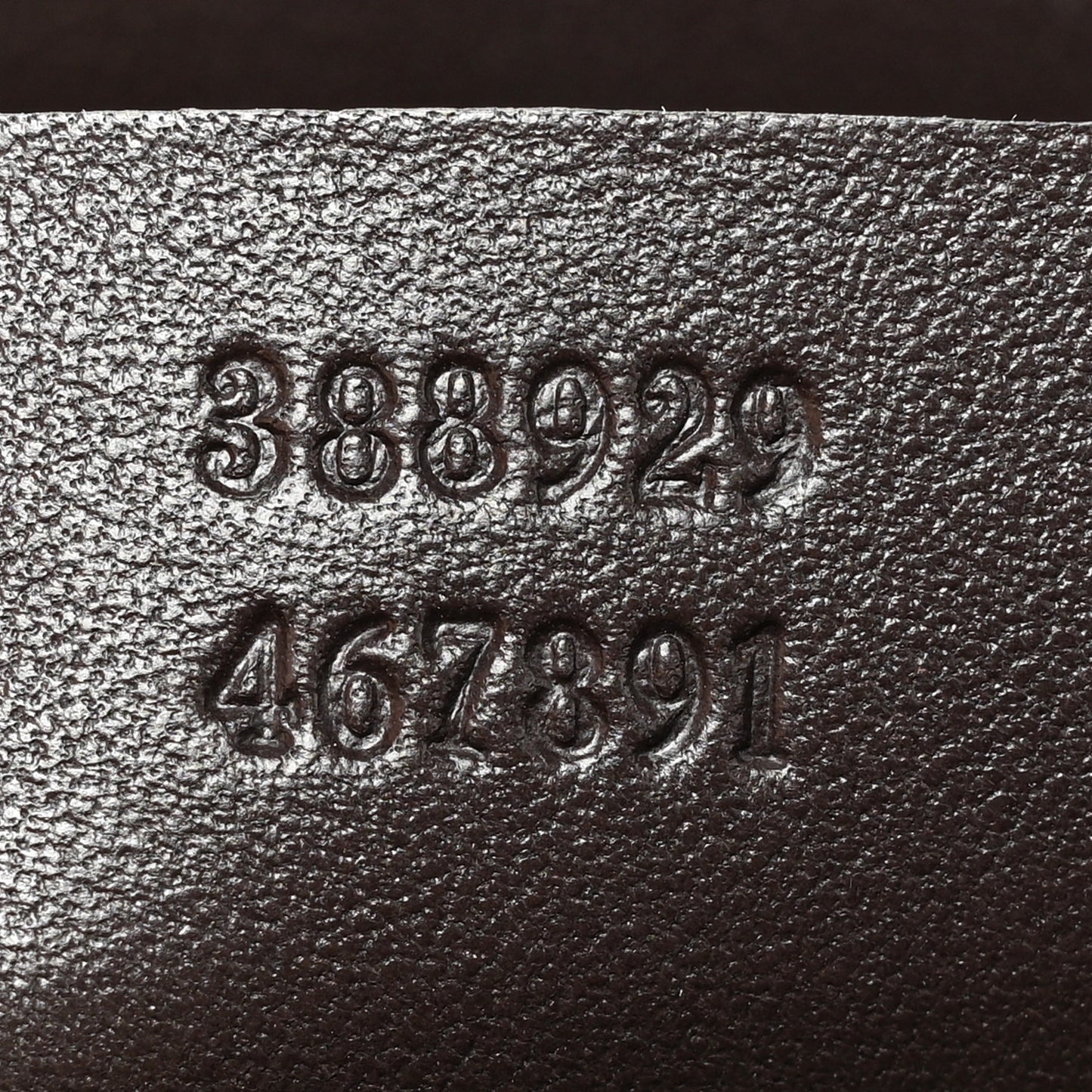 GG Supreme Monogram Medium Joy Tote Dark Brown