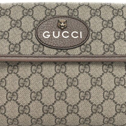 Gucci GG Supreme Monogram Neo Vintage Web Belt Bag Brown 9 of 12