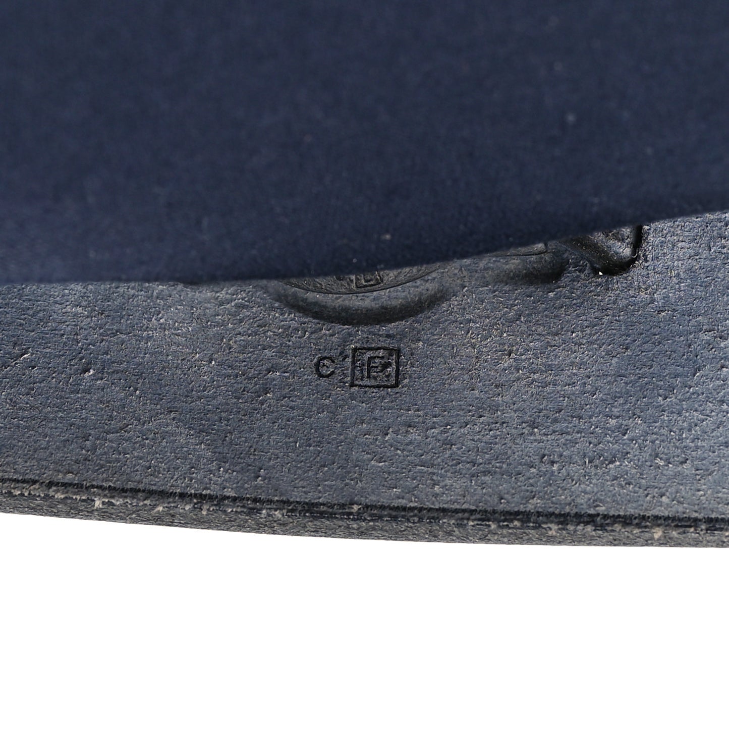Toile Vache Calfskin Herbag 39 MM Navy