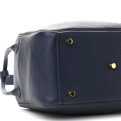 Hermes Taurillon Clemence Lindy 26 Bleu Nuit 8 of 12