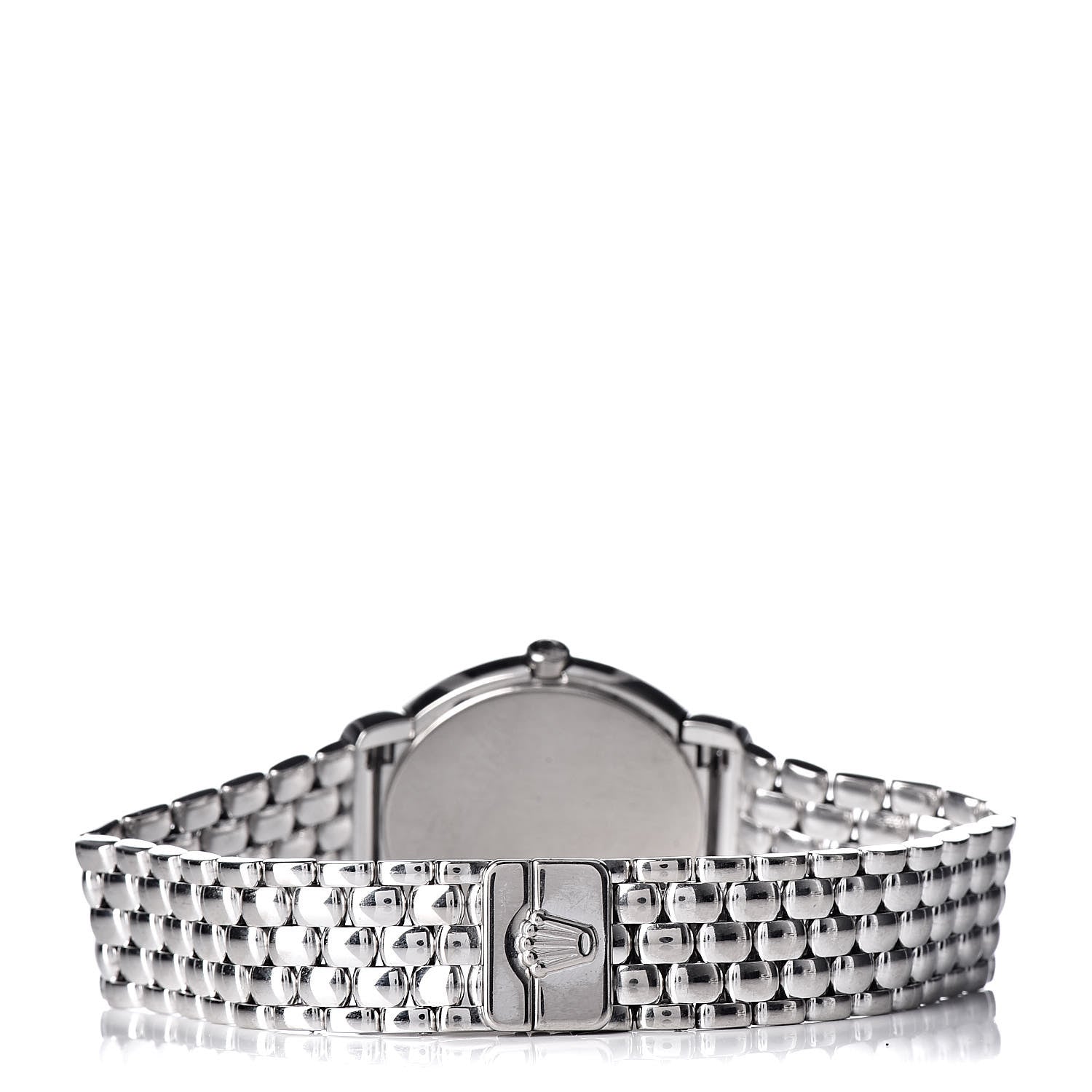 Rolex 18K White Gold Diamond Mother of Pearl 26mm Cellini Cellissima Quartz Watch 6672 4 of 6