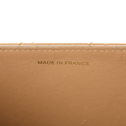 Chanel Caviar Stitched Jumbo Single Flap Beige 7 of 8