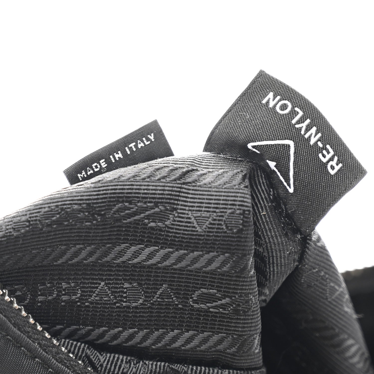 Prada Nylon Re-Edition 2005 Shoulder Bag Black 7 of 10