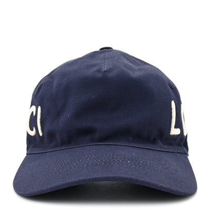 Gucci Cotton Loved Gucci Baseball Hat M Navy 3 of 10