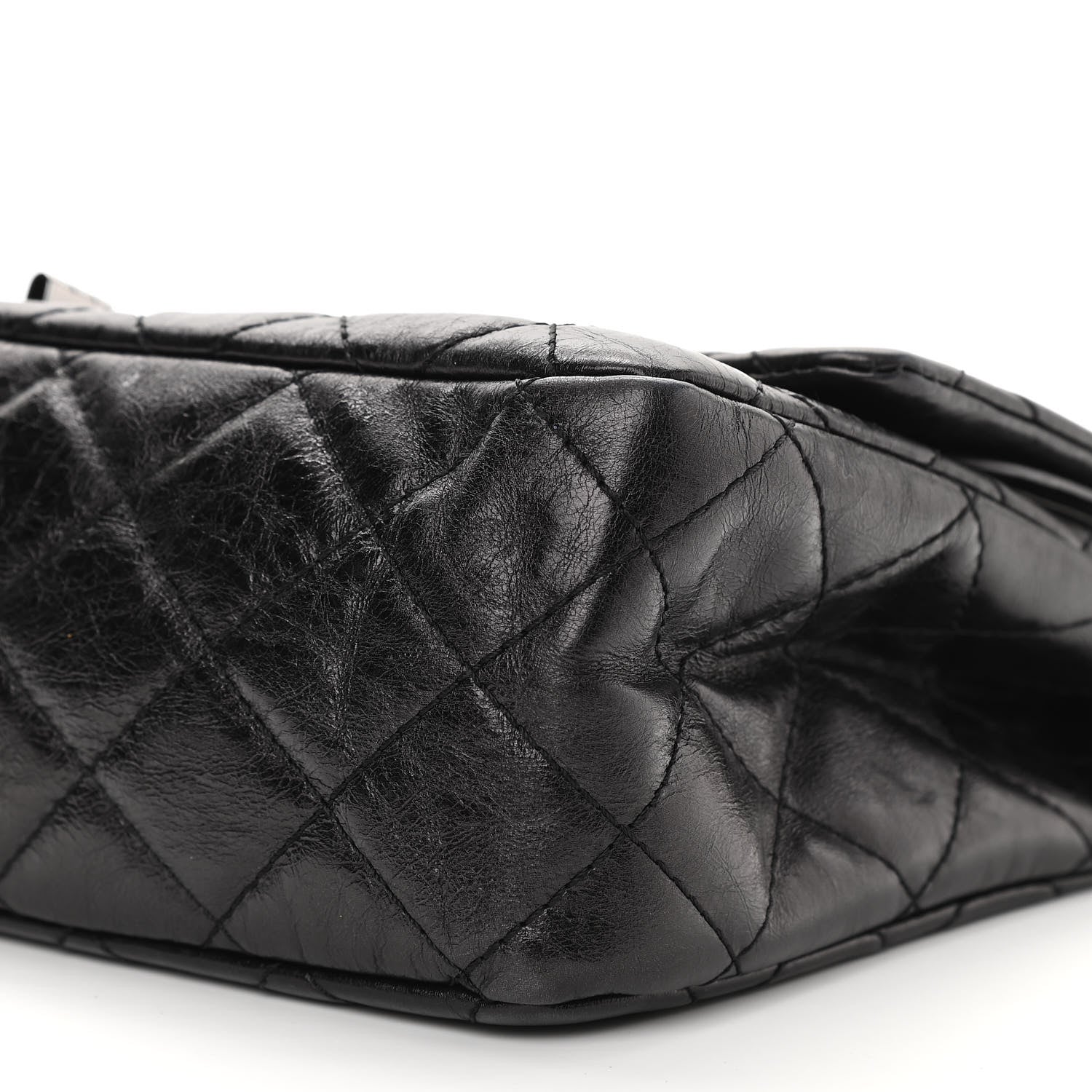 Chanel Aged Calfskin Quilted 2.55 Reissue 227 Flap Black 10 of 12