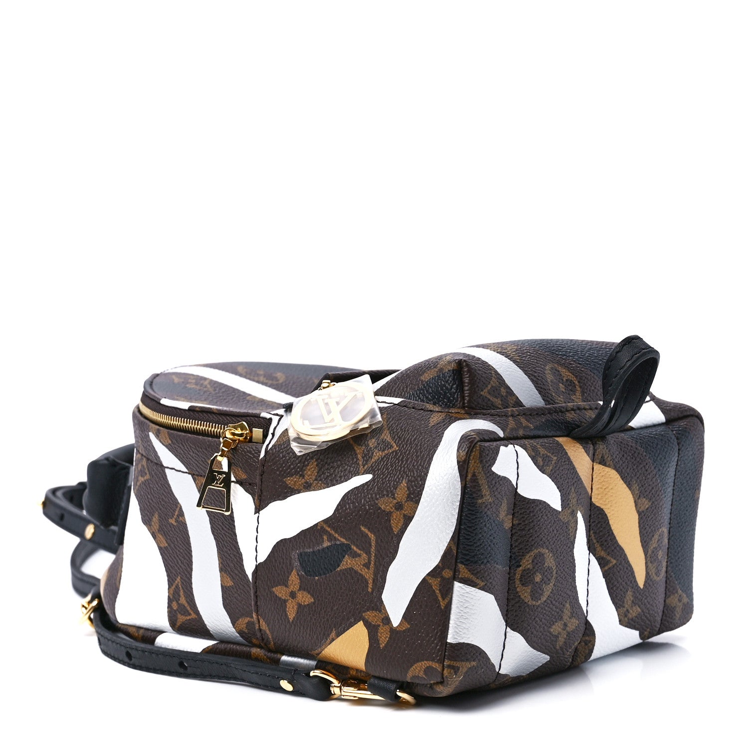 Louis Vuitton X LOL Monogram Palm Springs Backpack Mini Gold Silver 4 of 13