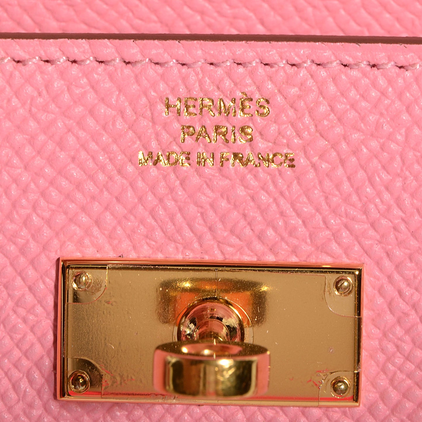 Epsom Kelly Longue Wallet Rose Confetti