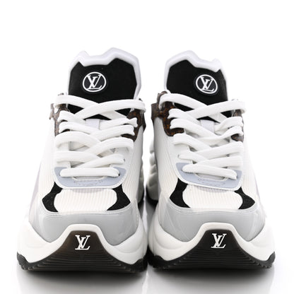 Louis Vuitton Monogram Calfskin Run 55 Sneakers 36.5 White 2 of 11