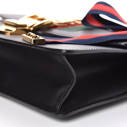 Gucci Calfskin Small Sylvie Shoulder Bag Black 11 of 15