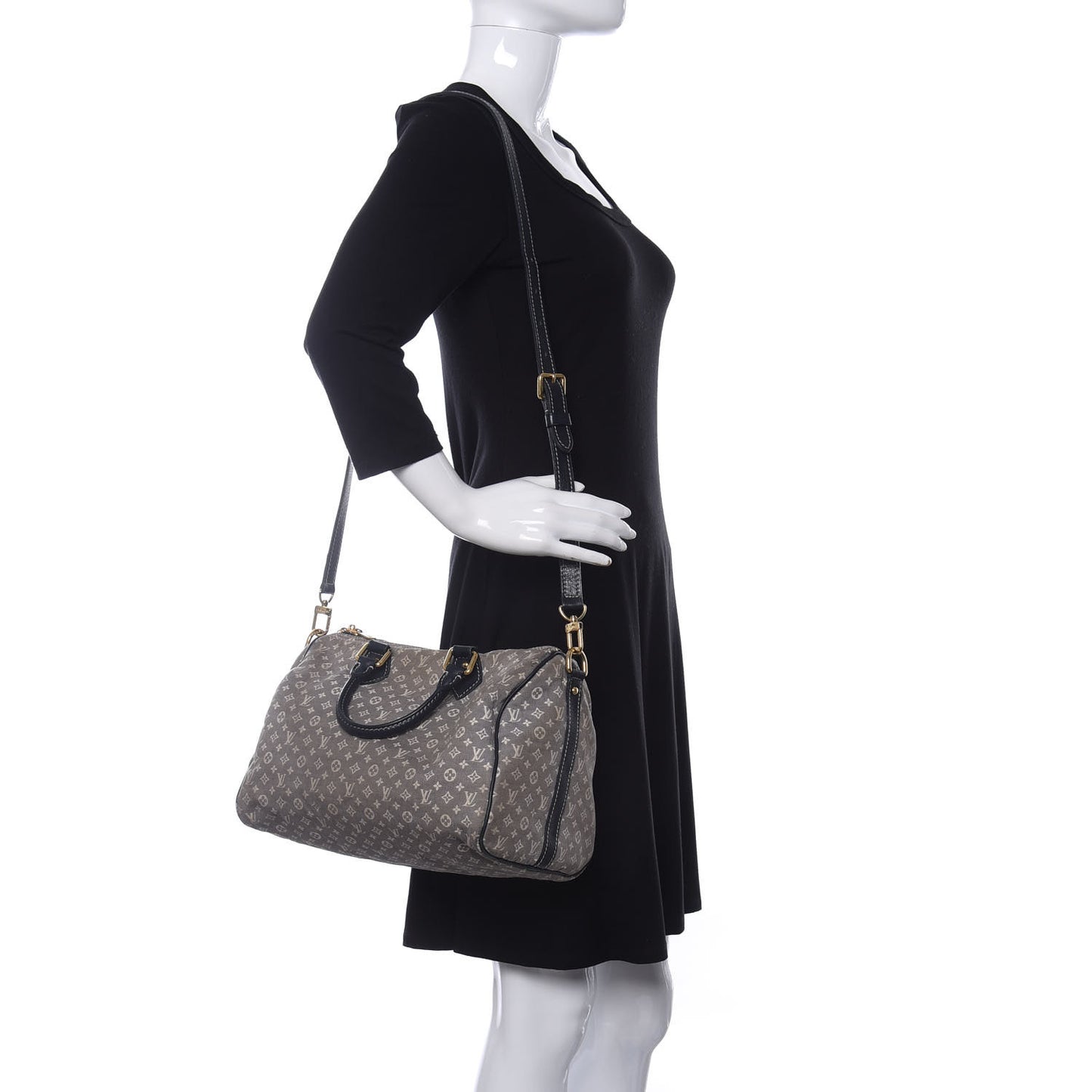 Monogram Idylle Speedy Bandouliere 30 Encre