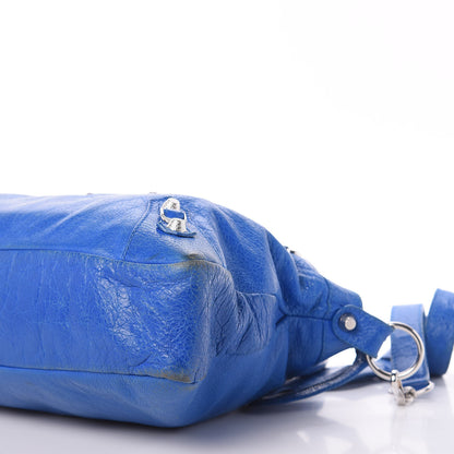 Balenciaga Agneau Giant 12 Silver Hardware Town Bleu Lazuli 11 of 19