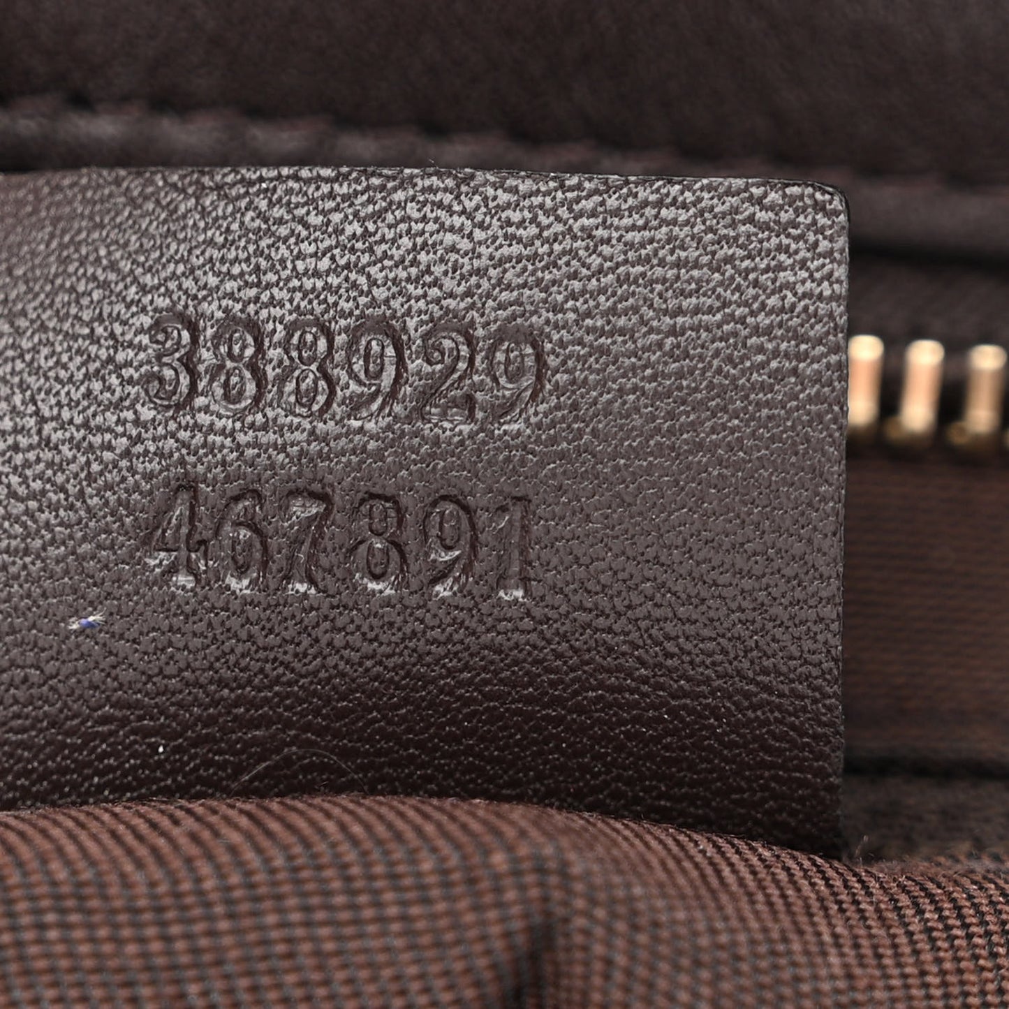 GG Supreme Monogram Medium Joy Tote Dark Brown