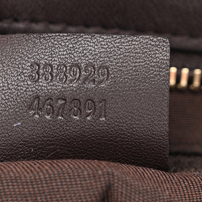 Gucci GG Supreme Monogram Medium Joy Tote Dark Brown 7 of 11