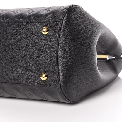 Louis Vuitton Empreinte Montaigne GM Black 7 of 11