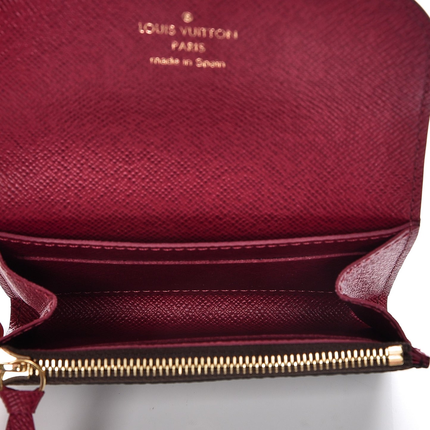 Monogram Rosalie Coin Purse Fuchsia
