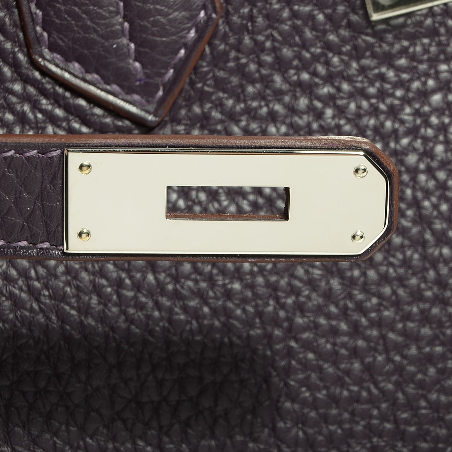 Hermes Togo Birkin 35 Raisin 26 of 34