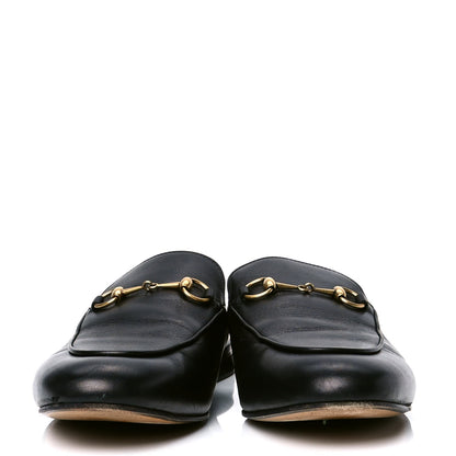 Gucci Calfskin Womens Princetown Slippers 40.5 Black 2 of 5