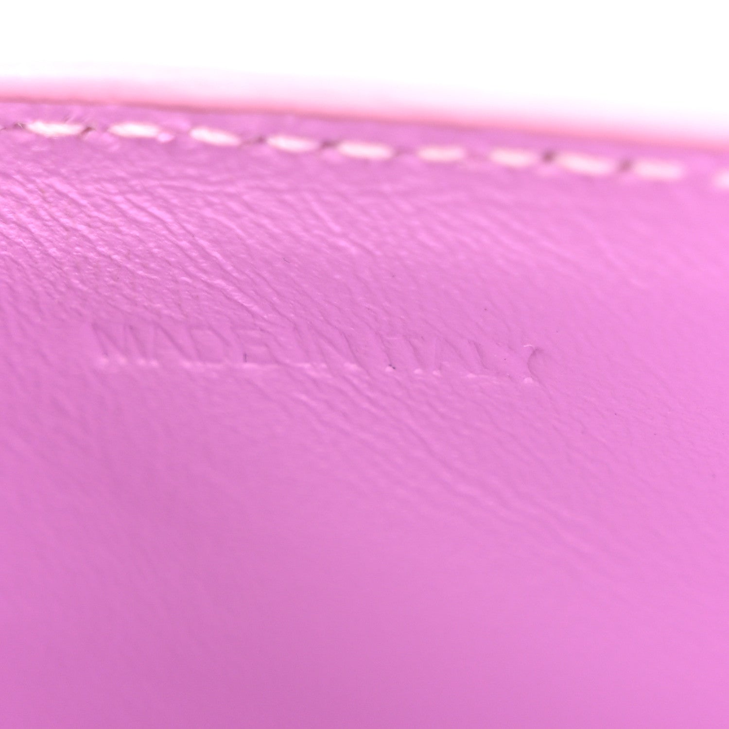 Balenciaga Shiny Calfskin Crocodile Embossed Hourglass Top Handle Bag XS Lilac 6 of 9