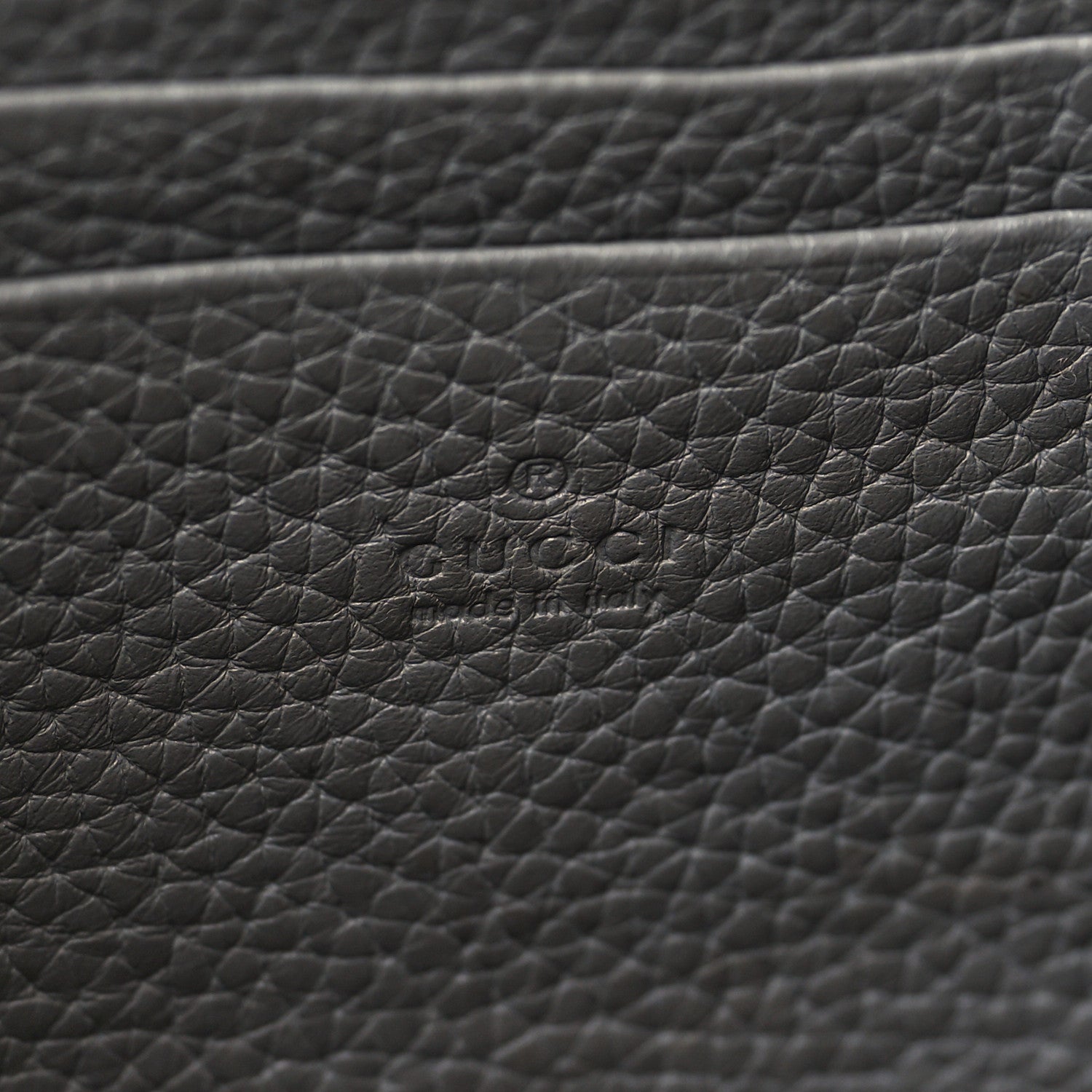 Gucci Cellarius Calfskin GG Marmont Chain Wallet Deep Grey 6 of 9