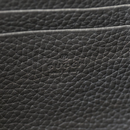 Gucci Cellarius Calfskin GG Marmont Chain Wallet Deep Grey 6 of 9