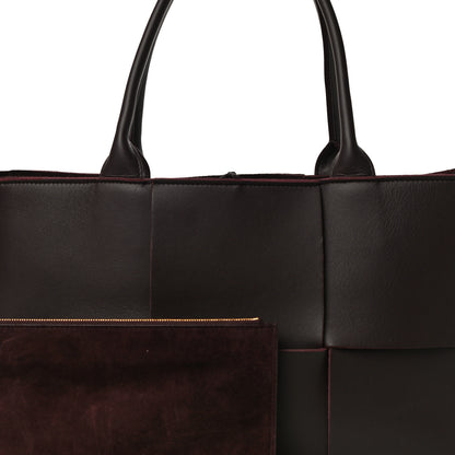 Bottega Veneta Nappa Maxi Intrecciato Medium Arco Tote Grape 7 of 10