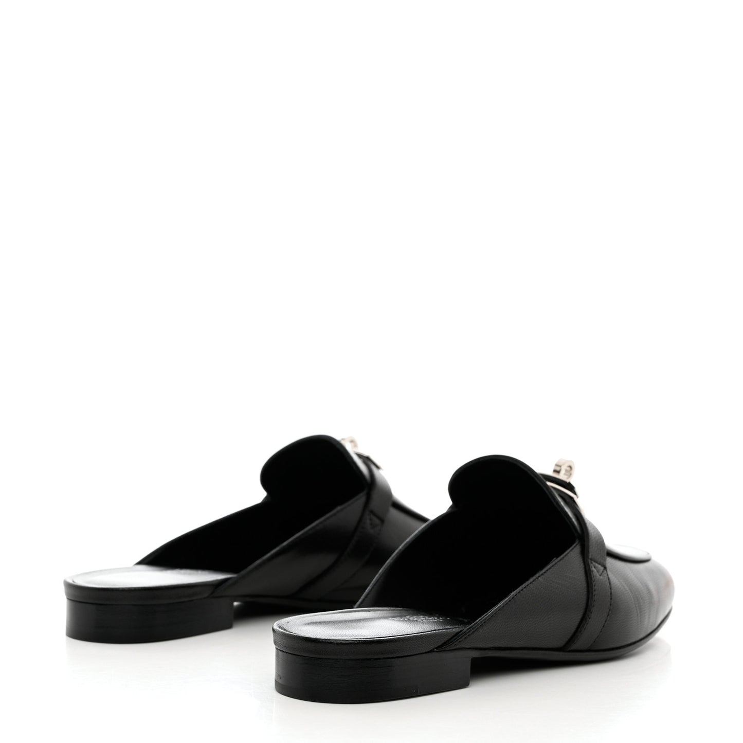 Goatskin Oz Mules 36.5 Black