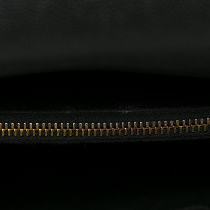 Chanel Caviar Lizard Quilted Medium Coco Handle Flap Black 16 of 19