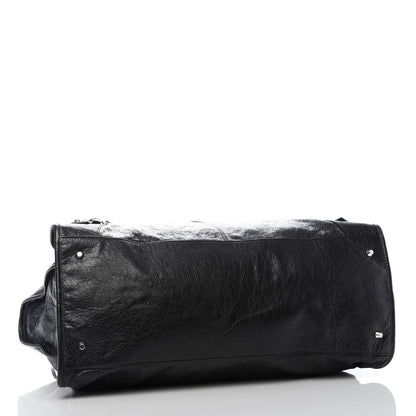 Balenciaga Agneau Classic Hardware Silver Work Black 4 of 8