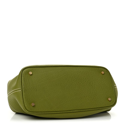 Loro Piana Odessa Mini Globe Shoulder Bag Green 4 of 13