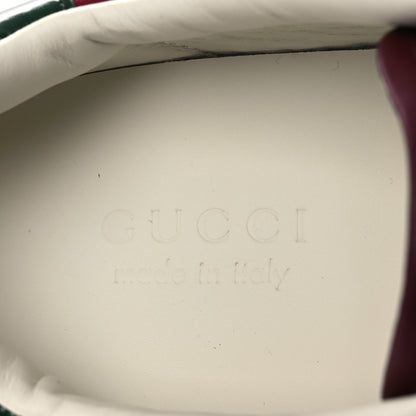 Gucci Econyl Nylon Diva Crocodile Web Mens Ace Sneakers 7.5 Rosso Ancora Vert 9 of 12