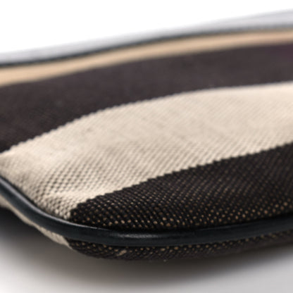 Burberry House Check Derby Peyton Crossbody Clutch Bag Black 10 of 14