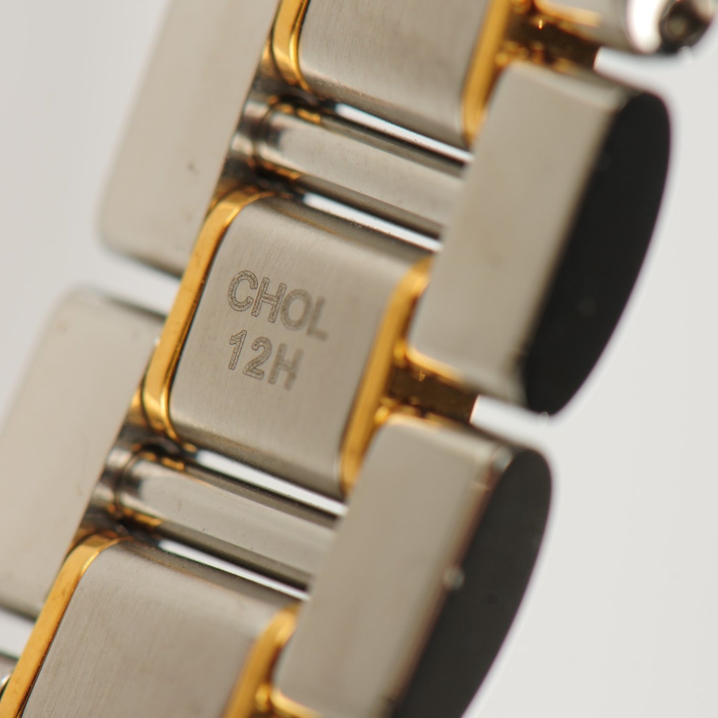 Stainless Steel 18K Yellow Gold 28mm Must De 21 Quartz Watch